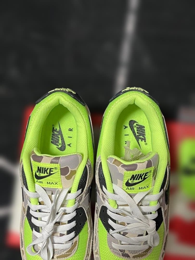 Nike Air Max 90 カモフラージュ/ライムグリーン