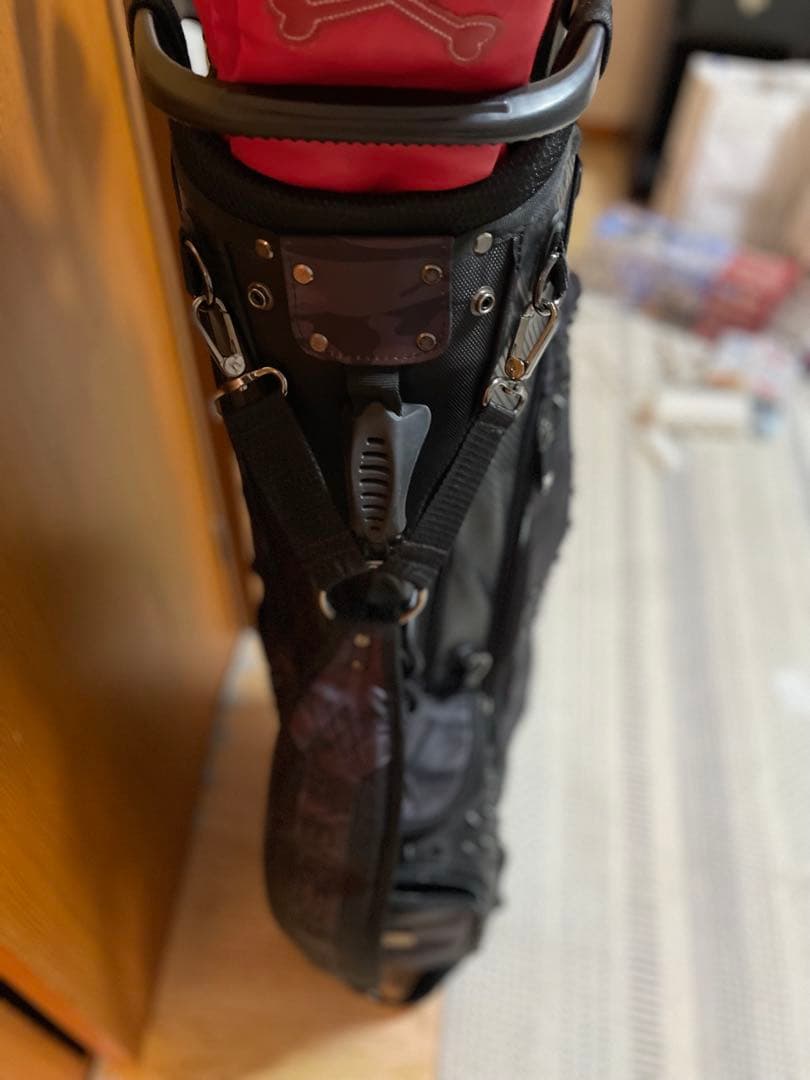 Anew golfブラック・迷彩 ゴルフバッグ・キャディバッグ