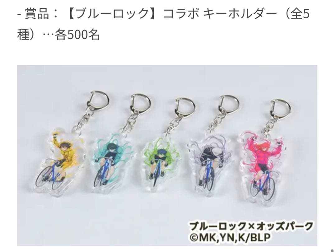 ブルーロック　オッズパークコラボ