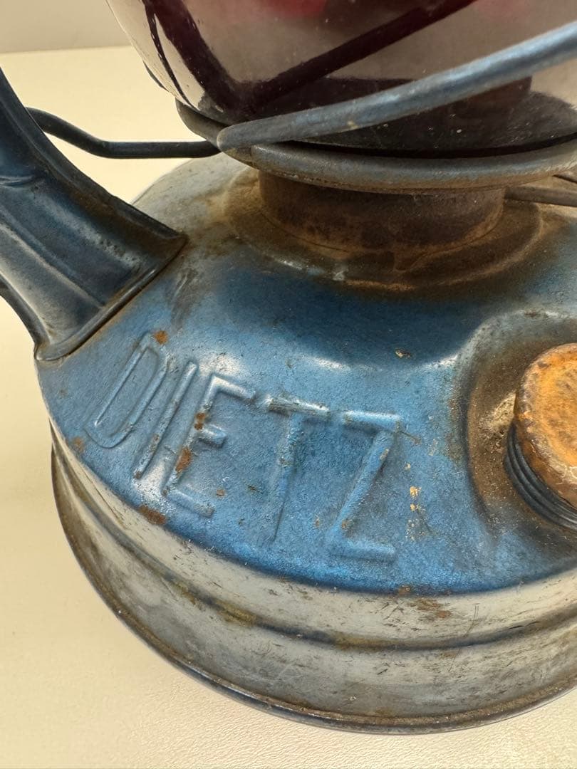 DIETZ Little Wizard 赤グローブ レイルロードランタン USA