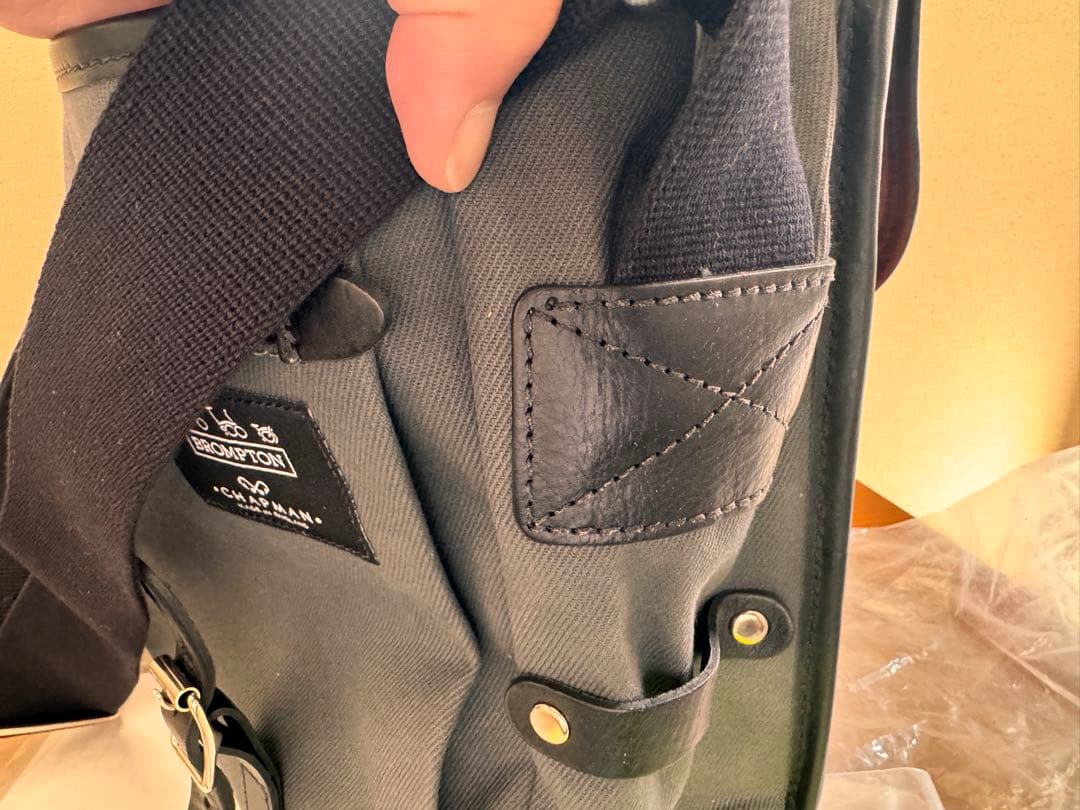 【未使用】BROMPTON ゲームバッグ GAME BAG M CHAPMAN