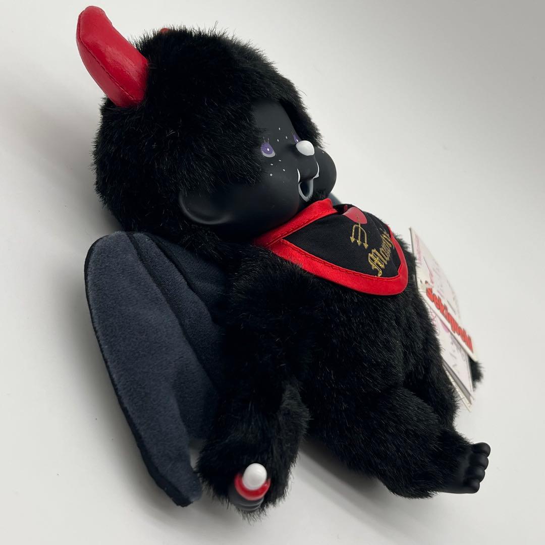 【タグ付】デビル 悪魔　モンチッチ ぬいぐるみ　ブラック 限定　セキグチ