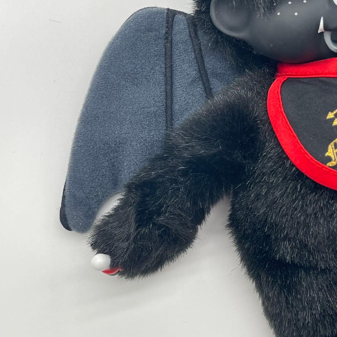 【タグ付】デビル 悪魔　モンチッチ ぬいぐるみ　ブラック 限定　セキグチ