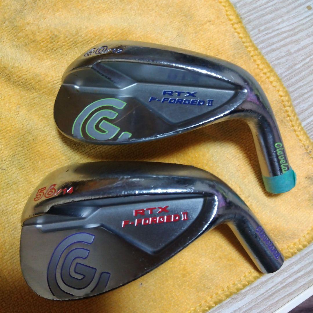 RTX F-FORGED II 56度 60度 ウェッジセット