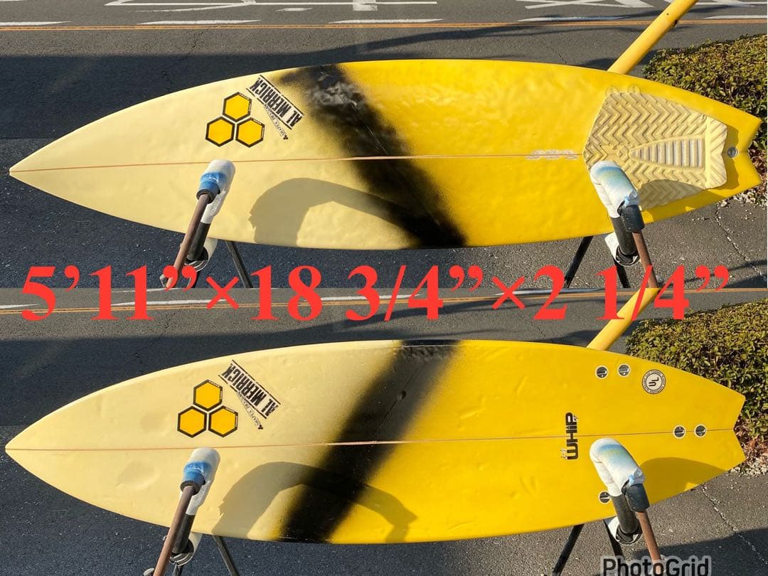 チャネルアイランズ アルメリック 5’11” WHIP サーフボード