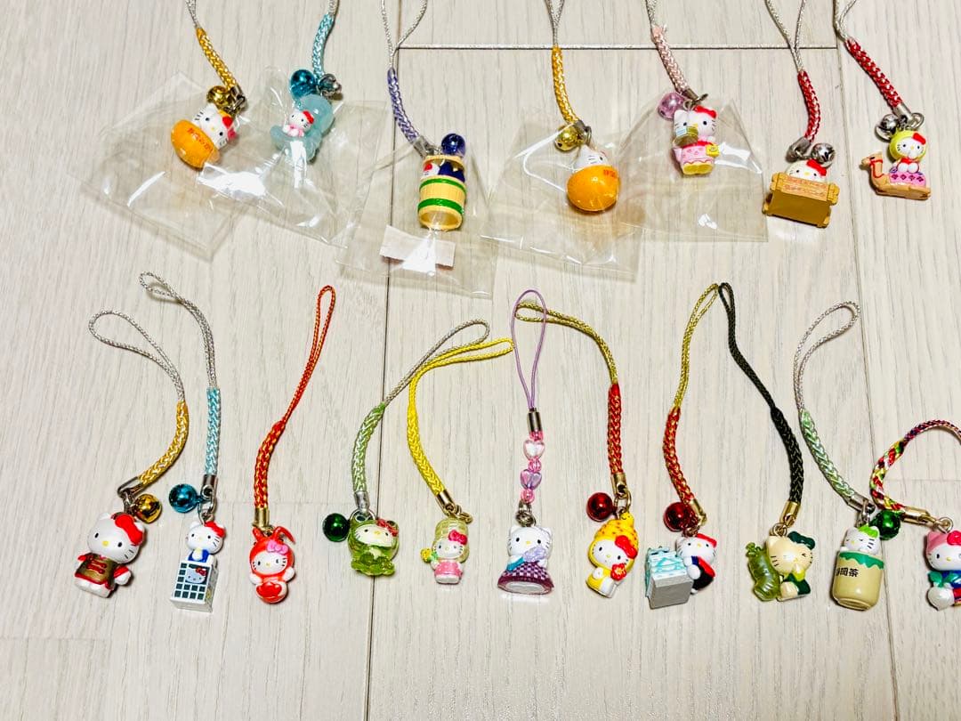 ご当地キティ 24点 まとめ売り ストラップ シャープペンシル