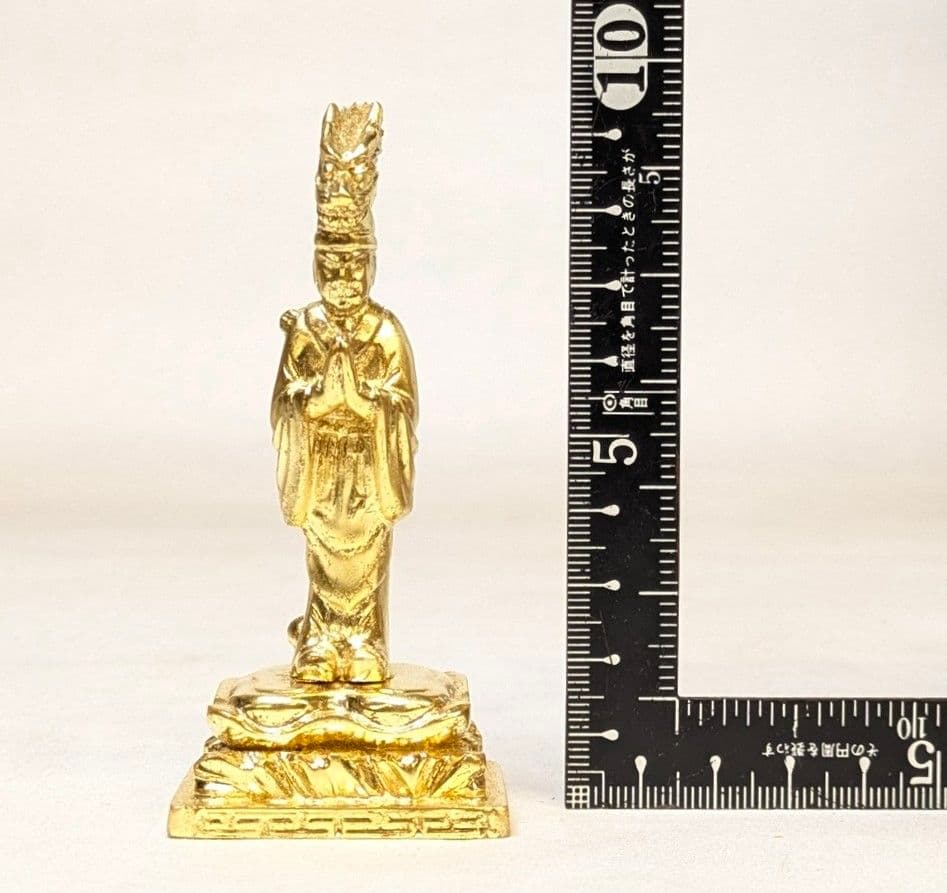 【さらに値下げ・新品】 八大龍王　総金箔仕上げ　高さ約9.8cm　八王　八大竜王