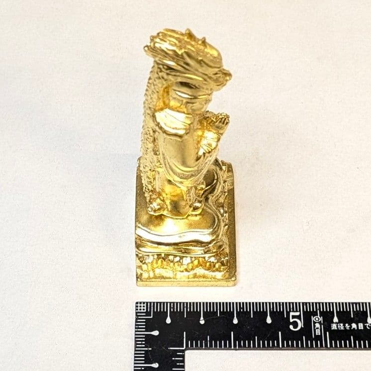 【さらに値下げ・新品】 八大龍王　総金箔仕上げ　高さ約9.8cm　八王　八大竜王