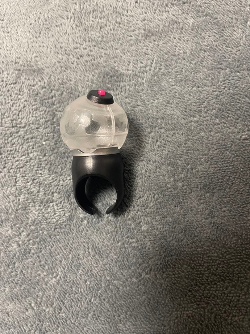 【BTS】 ロゴ刺繍 ブラック アミボム　ペンライト　特注　非売品