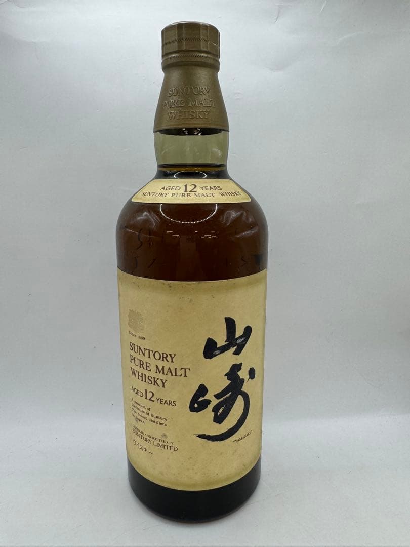 サントリー山崎 12年 山崎蒸留所 ピュアモルトウイスキー 750ml