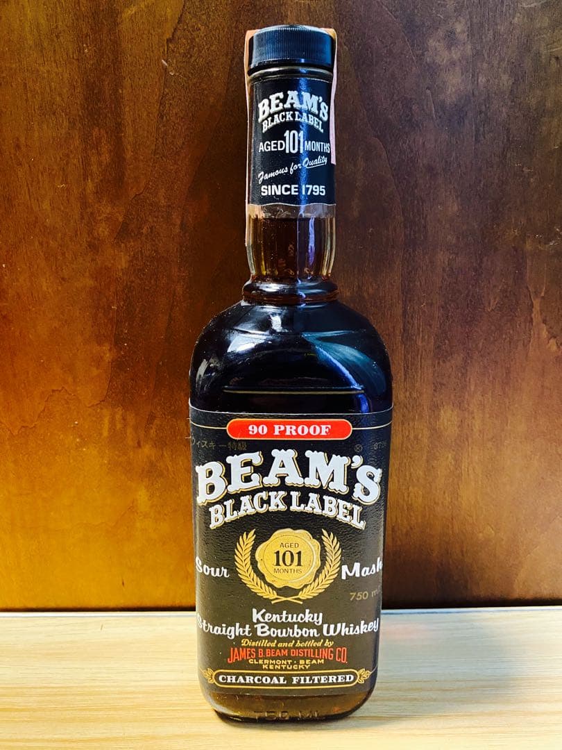 ビームス　ブラックラベル　101months バーボン