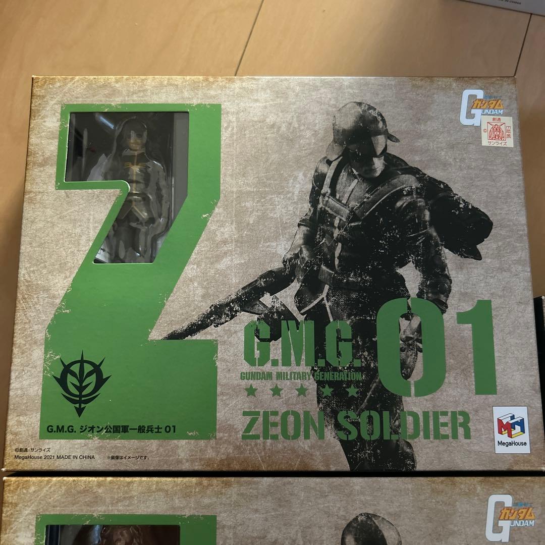 【即購入ok!!】機動戦士ガンダム G.M.G. 一般兵士 3種セットBOX