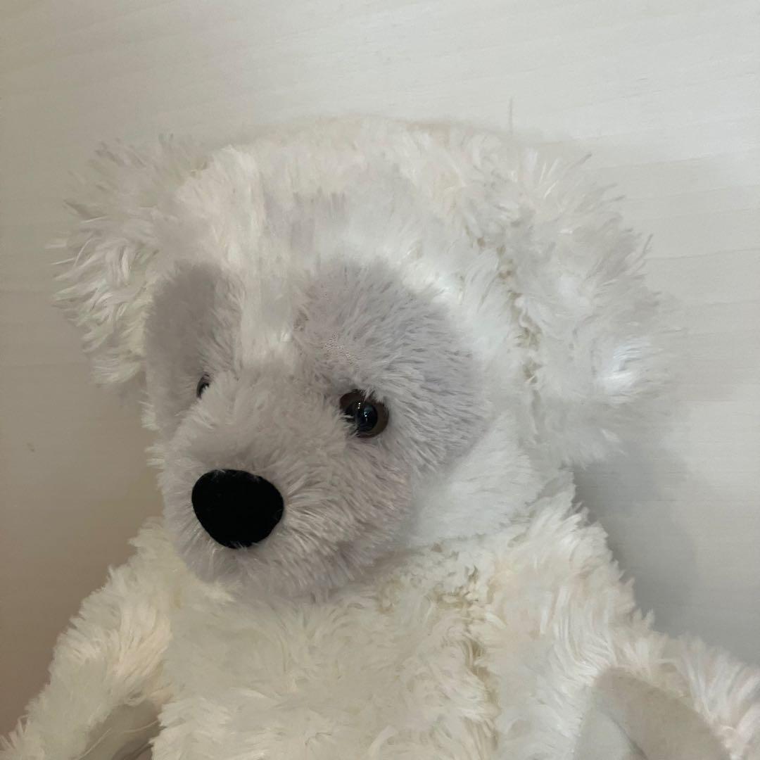 WDW ディズニーベア　ホワイト　長毛　初期　ダッフィー