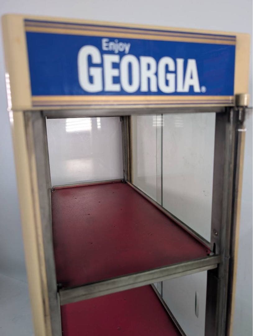 【動作確認OK】ジョージア　缶ウォーマー　CW-54　昭和レトロ　動作OK