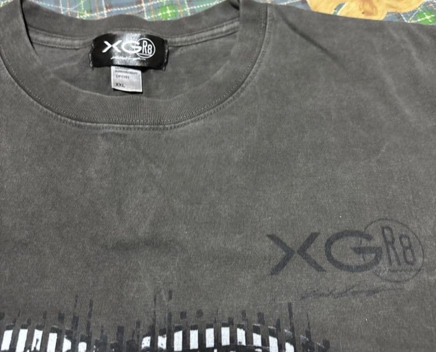 ミュージシャン xg XG x GR8 Pigment Dyed Crew Neck Tee