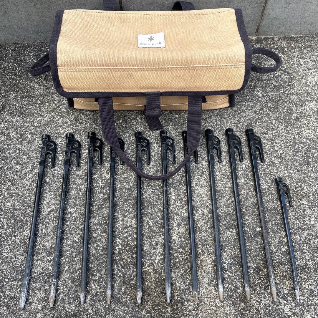  peak ペグセット　ペグケース