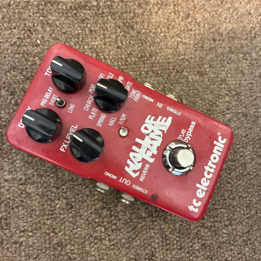 HALL OF FRAME tc electoronic ギターエフェクター