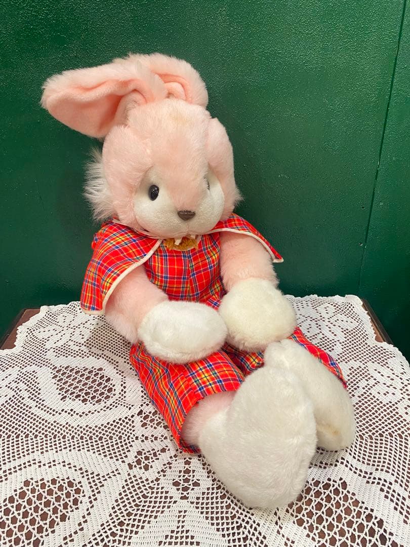 希少 レア 創美社 うさぎ ぬいぐるみ 昭和レトロ 当時物インテリア ビンテージ