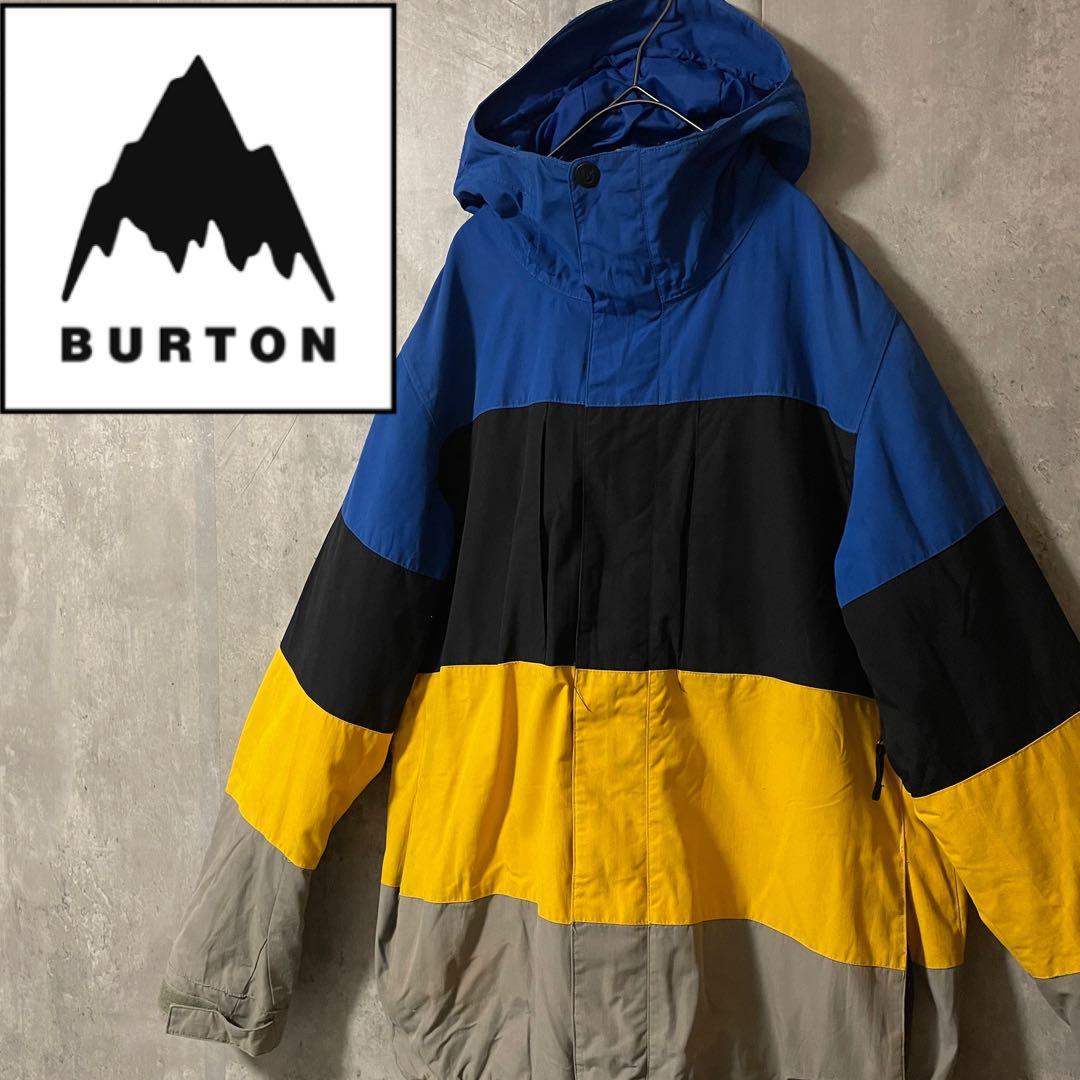 Burtonバートンスキーウェアスノーボードジャケットパーカーフードマルチカラー