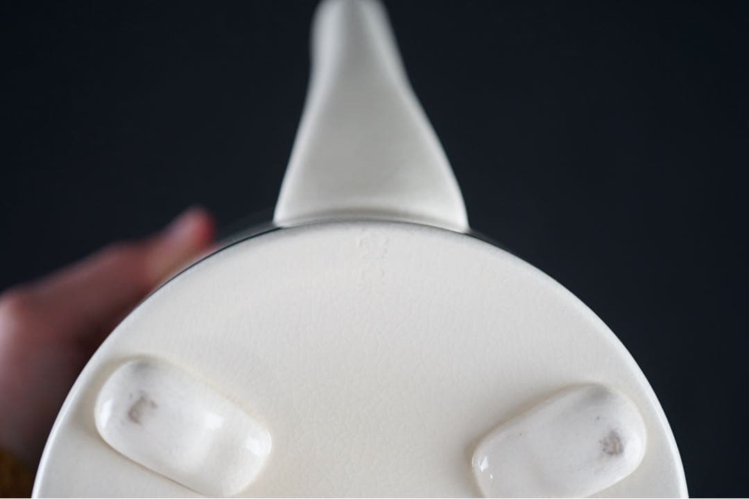 田中宝泉 緑地 竹 水次 共箱 茶道具