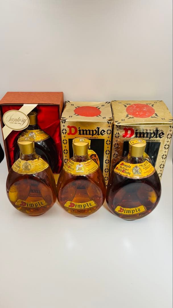 Dimple ディンプル 3本セット 750ml 43% 一部不明 まとめ売り