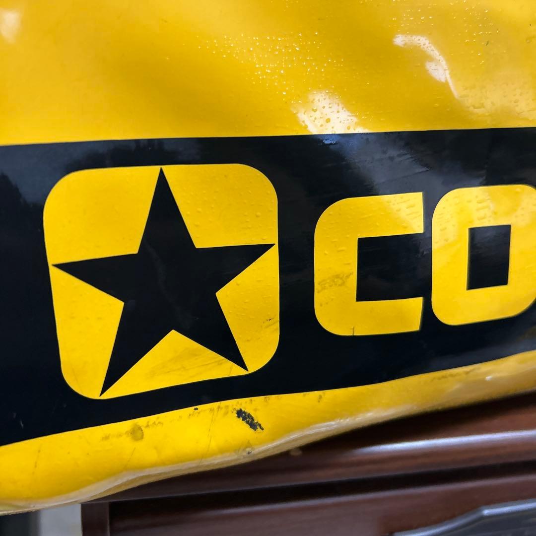 コンバース80sボストンバッグ　ヴィンテージ　イエロー　ビンテージ