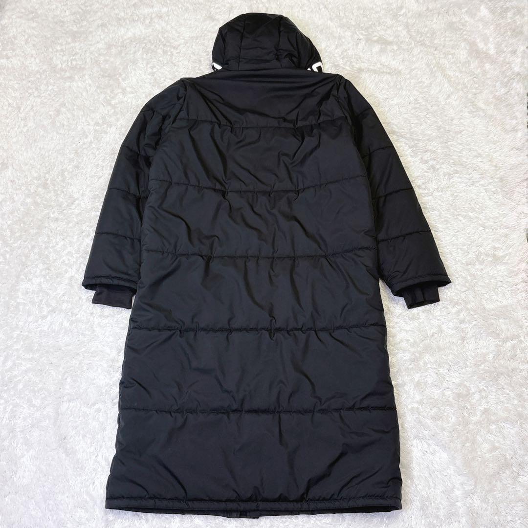 アンダーアーマー ベンチコート STORM 袖ロゴ 撥水 フードロゴ 黒 XXL