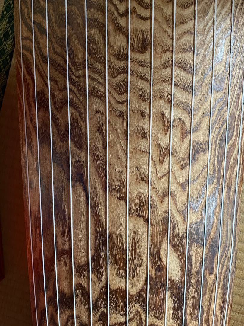 琴/箏/くり甲/綾杉彫/演奏会用・和楽器