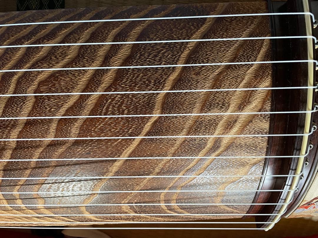 琴/箏/くり甲/綾杉彫/演奏会用・和楽器