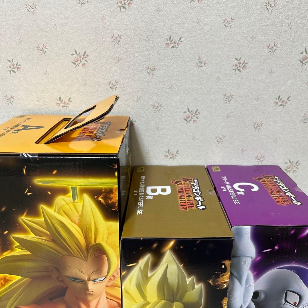 一番くじドラゴンボール　A,B,C賞3体セット　アクリルスタンド3点セット