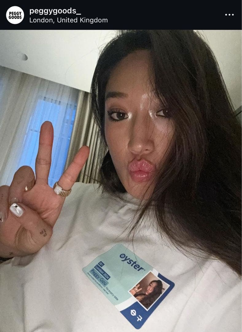 Peggy Goods UK 限定 oyster card Tシャツ