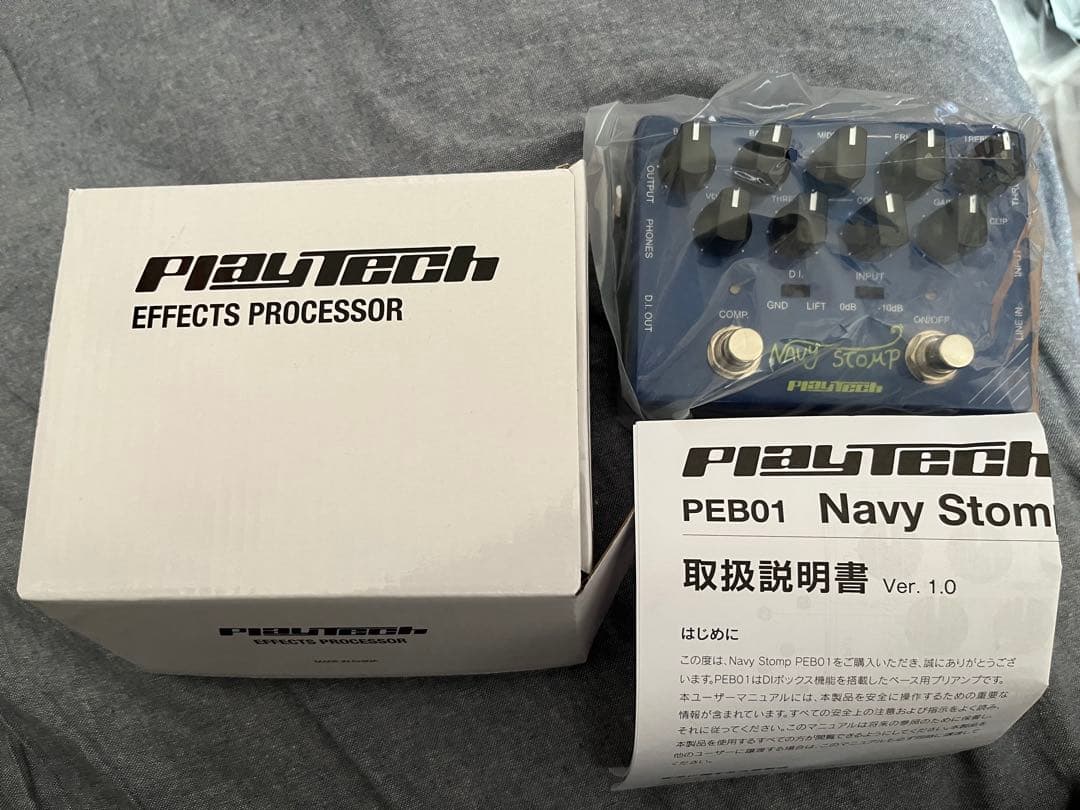 PLAYTECH ( プレイテック ) Navy Stomp ベース用プリアンプ