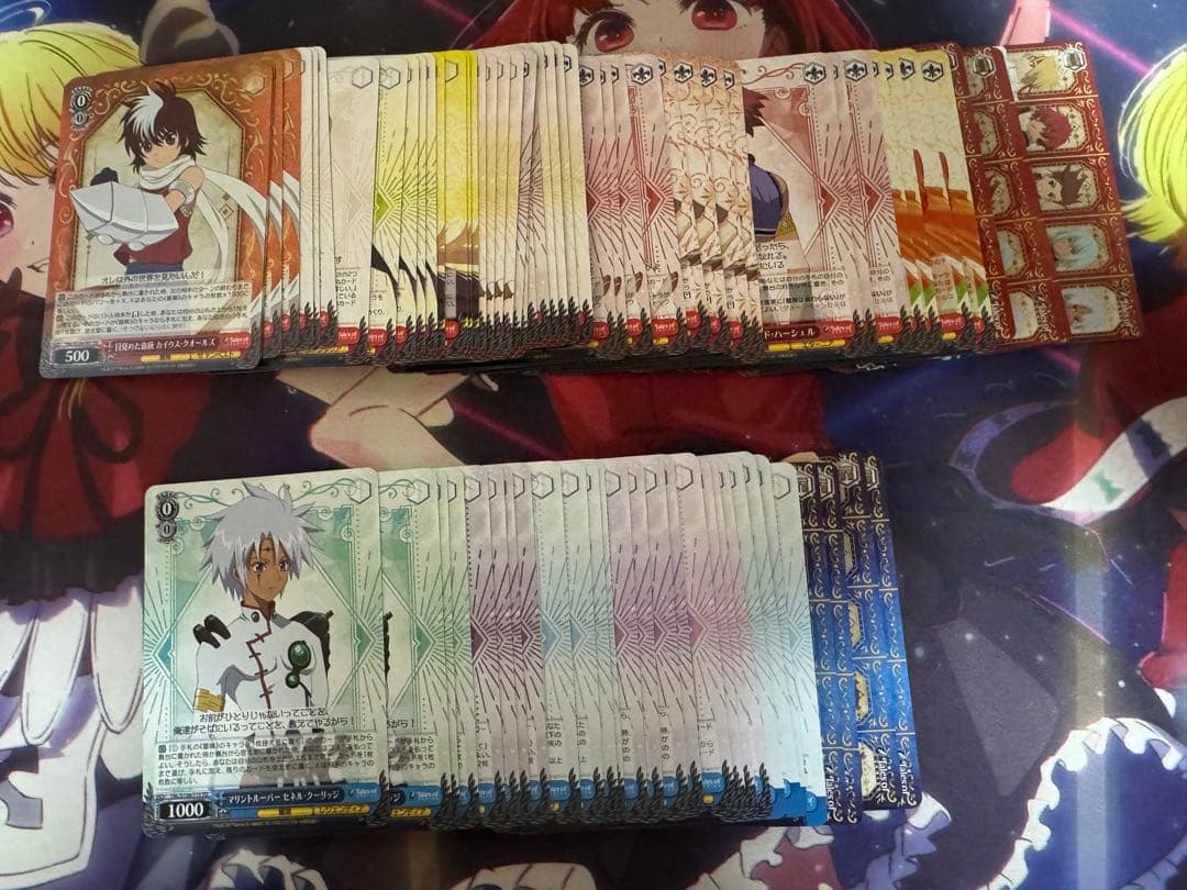 ヴァイスシュヴァルツ　テイルズシリーズTD込み4コン