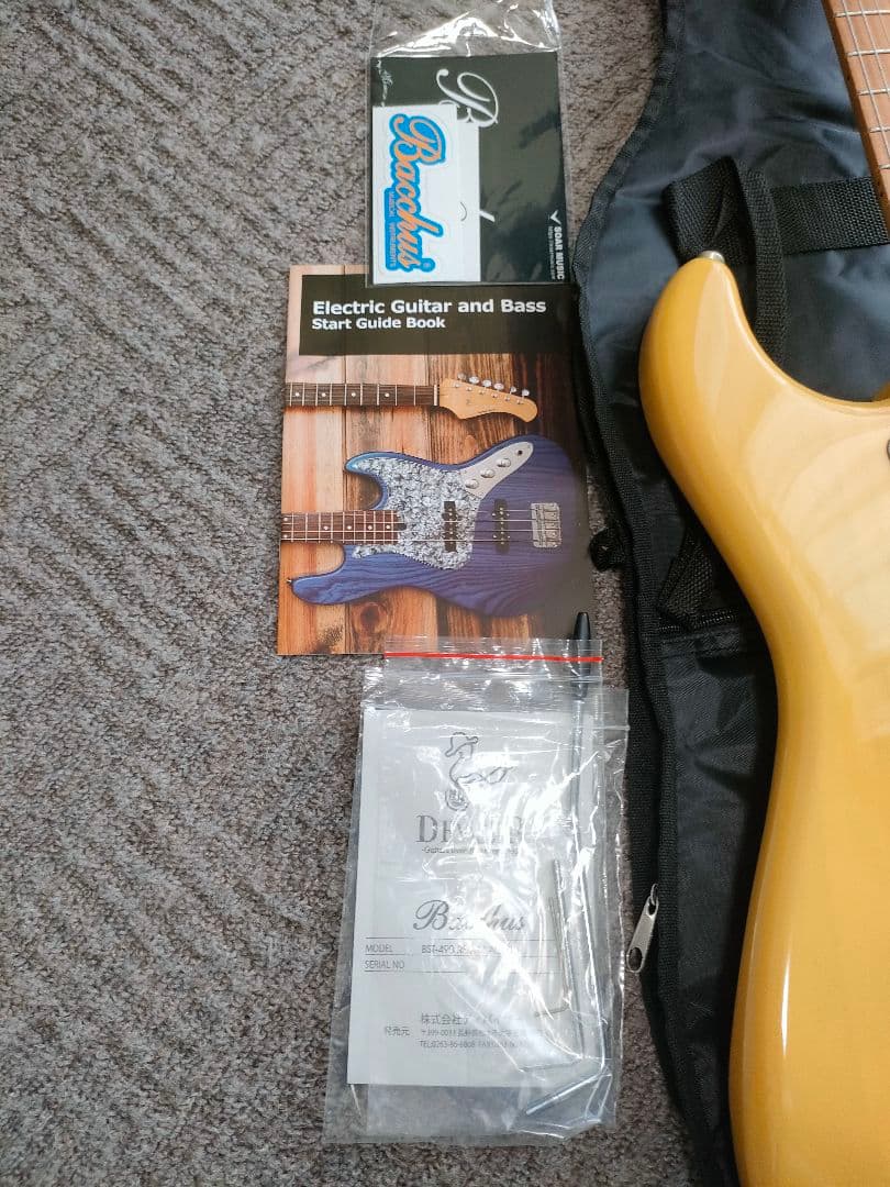 バッカス　BST-490-RSM/M-ALD BD (Bacchus)　アルダー