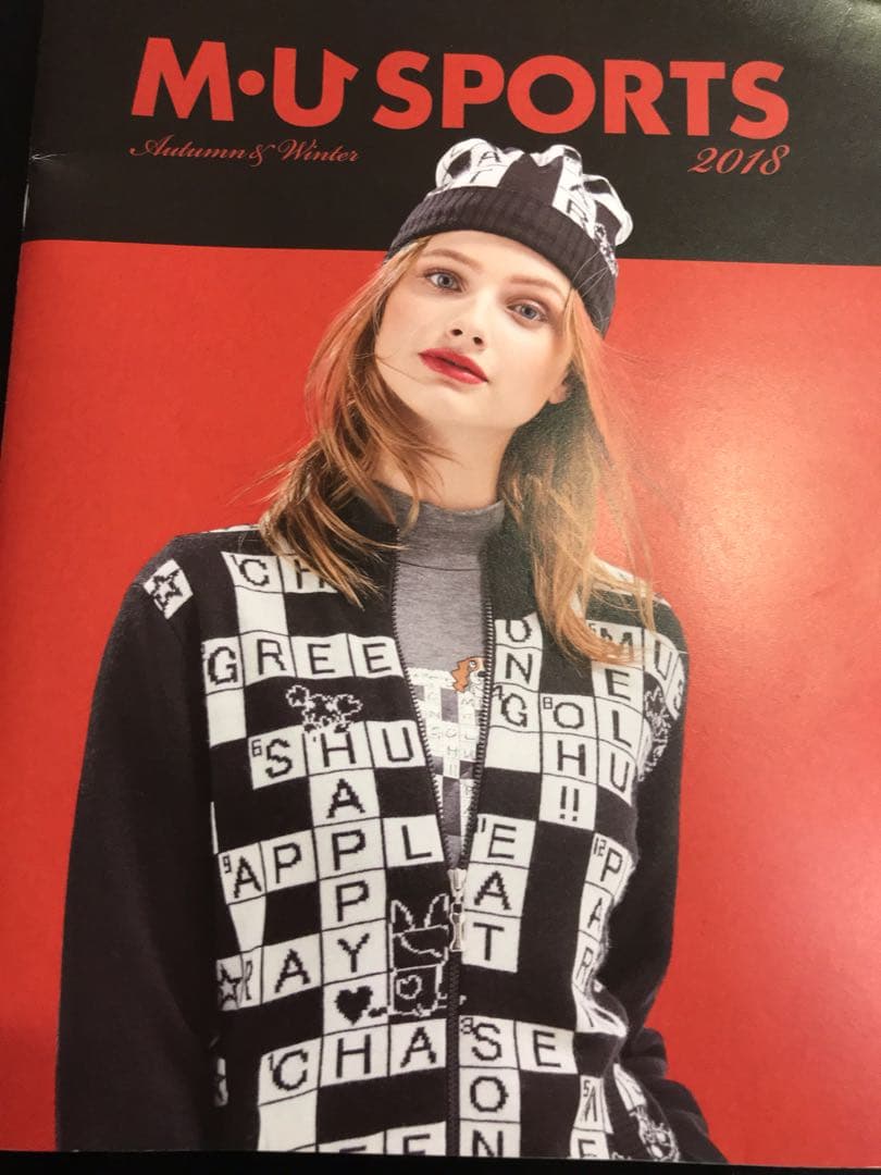 【muスポーツ】鹿の子長袖ポロシャツ 42サイズ 定価 20900円 黒