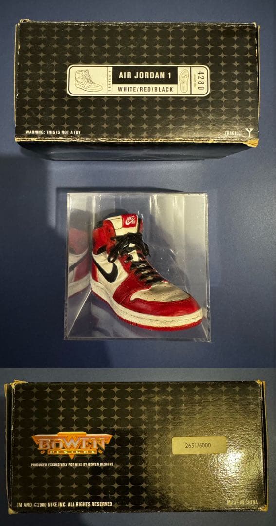 BOWEN DESIGN JORDAN FORCE 1 7つセット