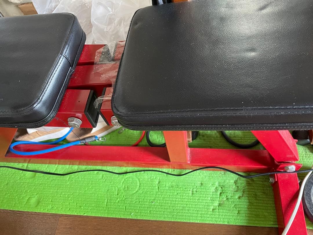 手渡しのみセット売り　ベンチ台　可変式　パワーブロック　ダンベル