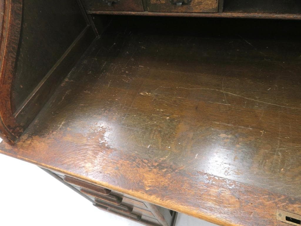 日本の古い　　書斎机　両袖机　和モダン　和製　アンティーク　店舗什器　カフェ