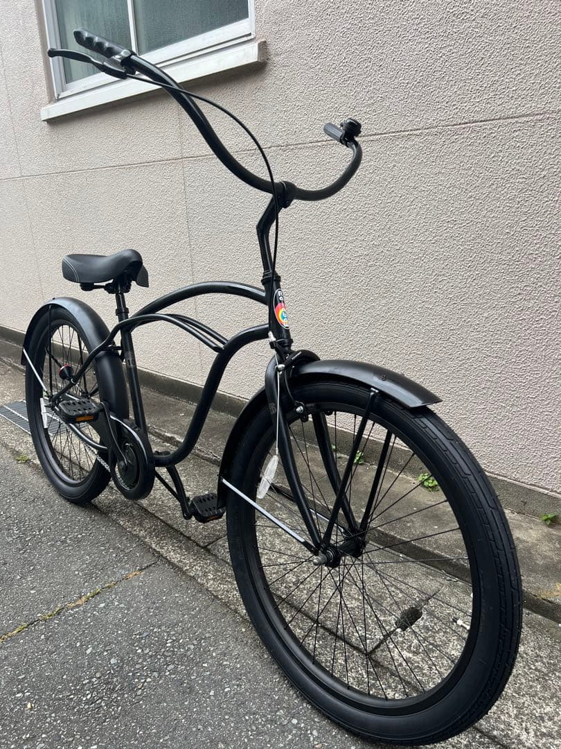 レインボービーチクルーザー PCH101 26 ダースベーダー BK 新品