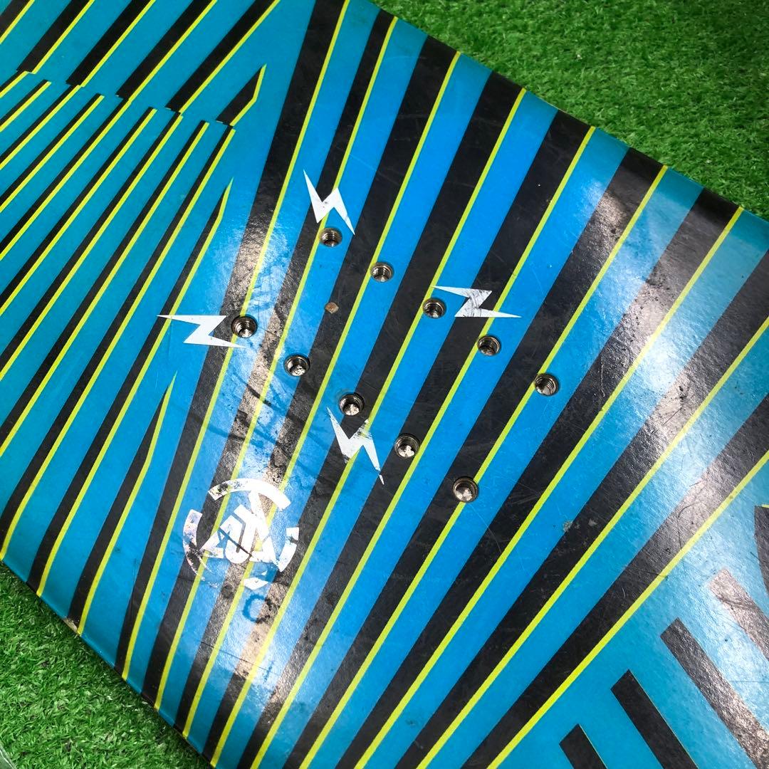 宝-629 子供用スノーボードセット110cm ビンディング新品 メンテナンス済