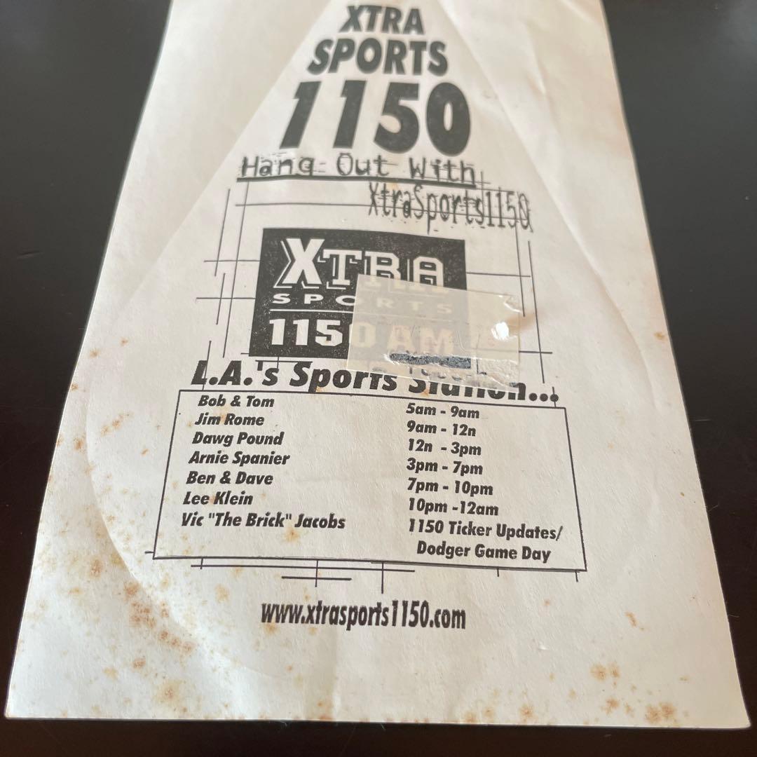 激レア　ロサンゼルス・ドジャース ステッカー 超貴重