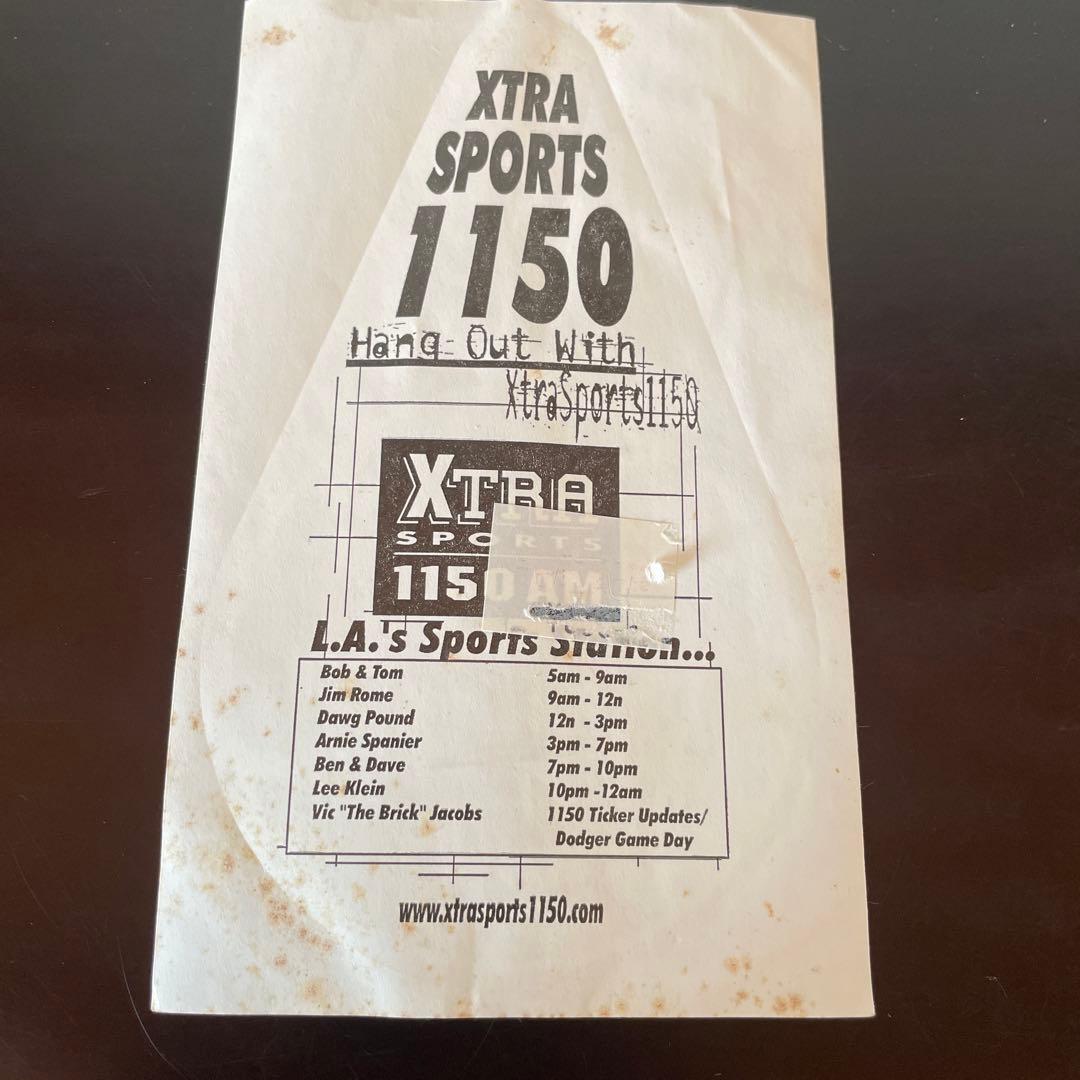 激レア　ロサンゼルス・ドジャース ステッカー 超貴重