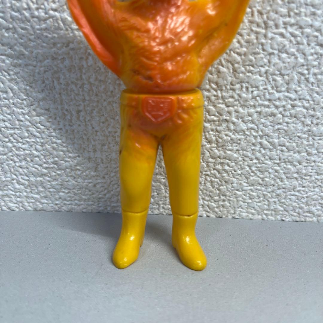 ⚠️激レア　仮面ライダー　珍色　ムササビートル　ミニソフビ　当時物　バンダイ