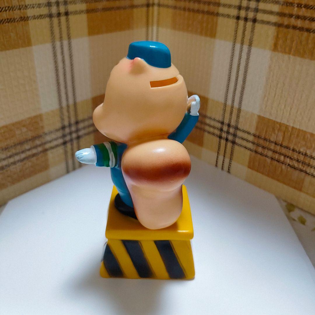 5773#0203　埼玉銀行のリコちゃん貯金箱と絵皿ドイツとポルトガル　0203