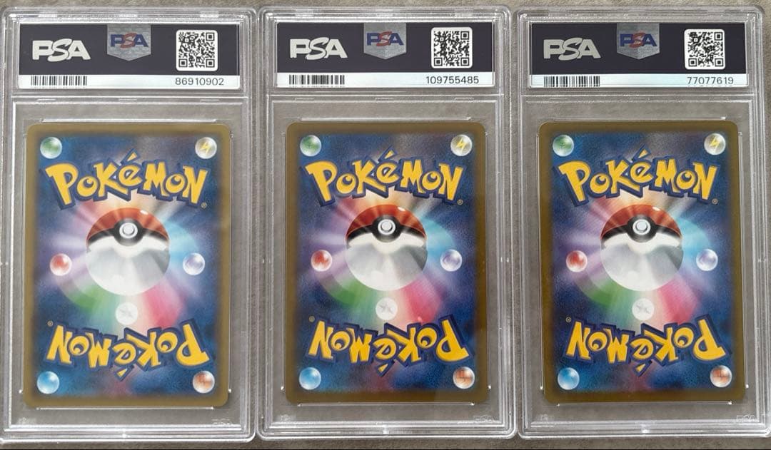 ポケモンカード　イーブイヒーローズ　イーブイ　シャワーズ　サンダース　psa10