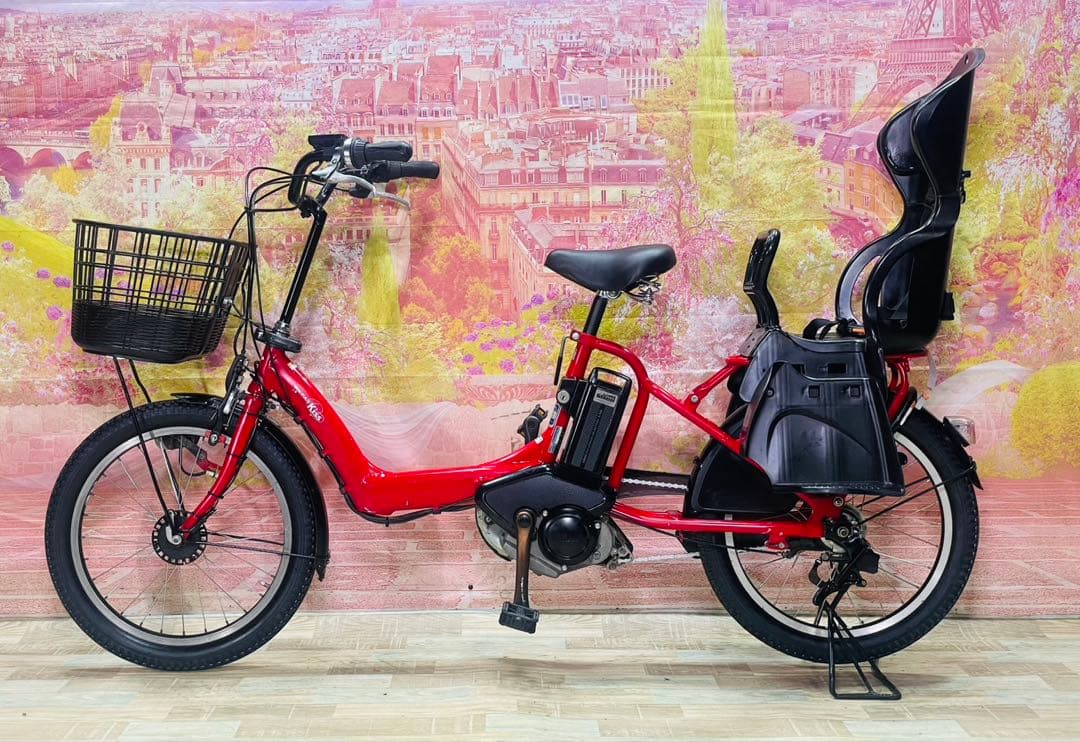 ZK3361 電動自転車 ヤマハ パスバビー 子供乗せ 20インチ 送料無料