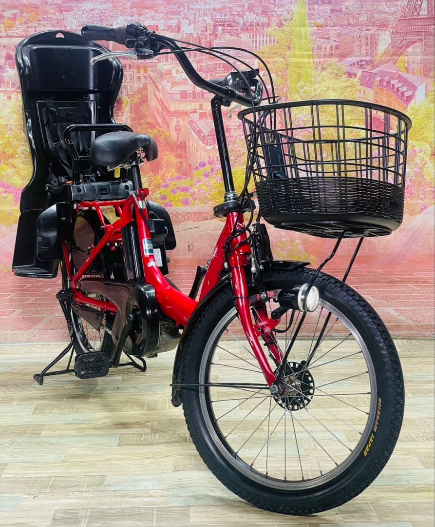 ZK3361 電動自転車 ヤマハ パスバビー 子供乗せ 20インチ 送料無料