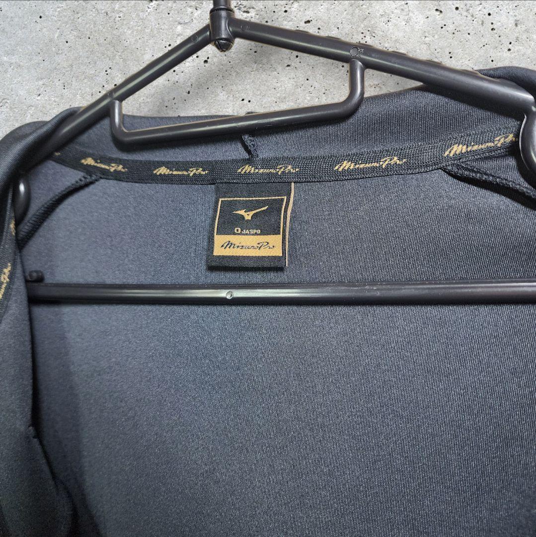 【新品未使用】ミズノプロ ストレッチスウェットフーディ ブラック Oサイズ