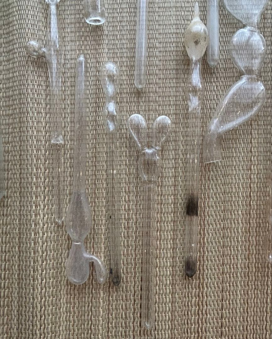 昭和レトロ ゴム風船型　吹きガラス ミッキー型　ネコ型　アヒル型　とろとろガラス