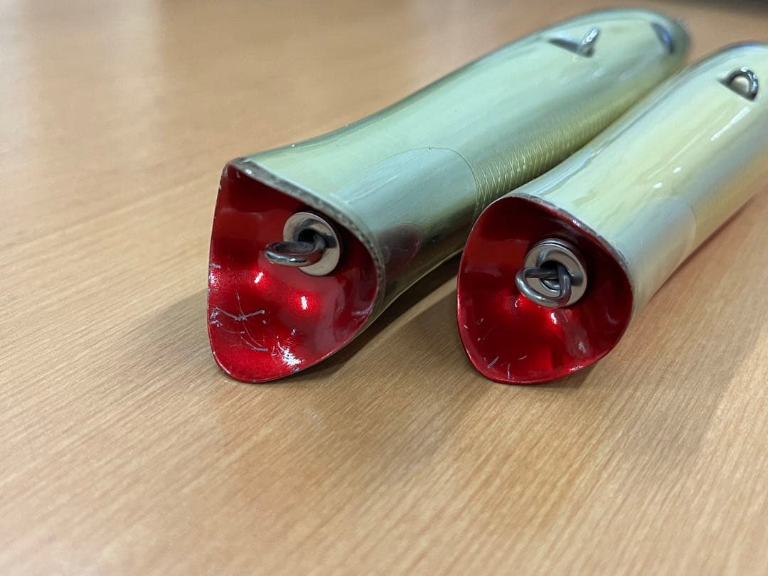 中山工房 トミポップ ウッドルアー2本セットマグロキャスティングなど